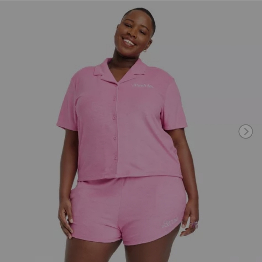 Barbie pink lounge pajama set - Picture 3 of 15